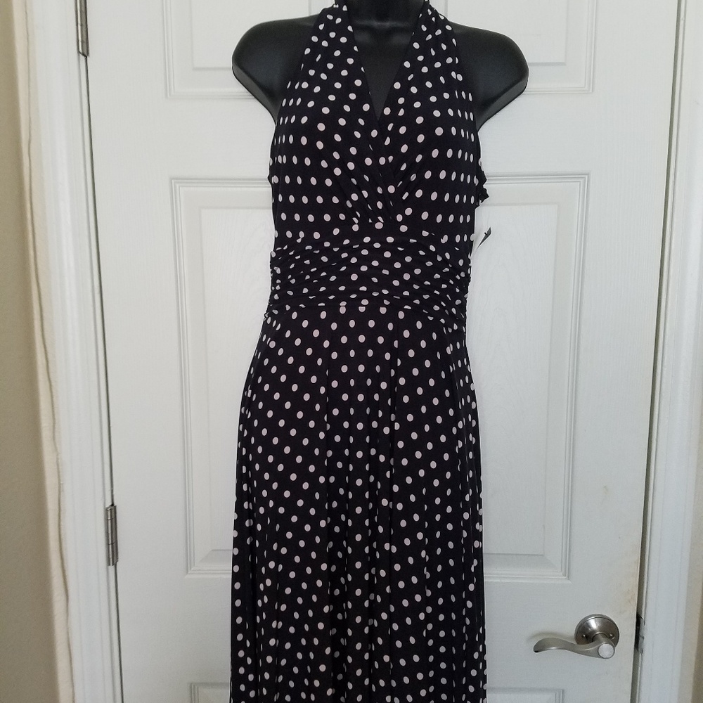 Ralph Lauren "CHAPS", M (size 8-10) 3/4 length dress (5' 7" model)